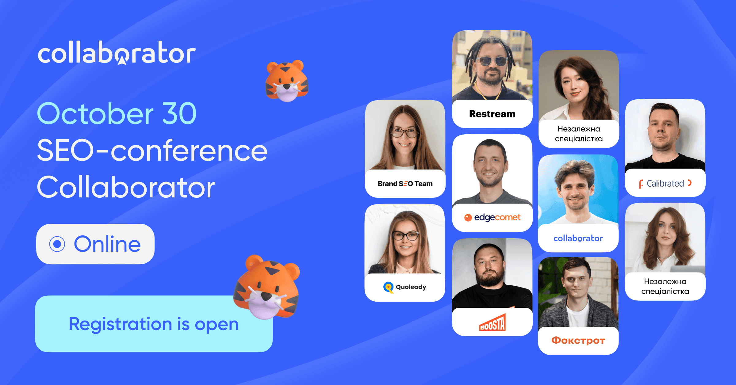 Collaborator Autumn 2026 SEO Conference poster
