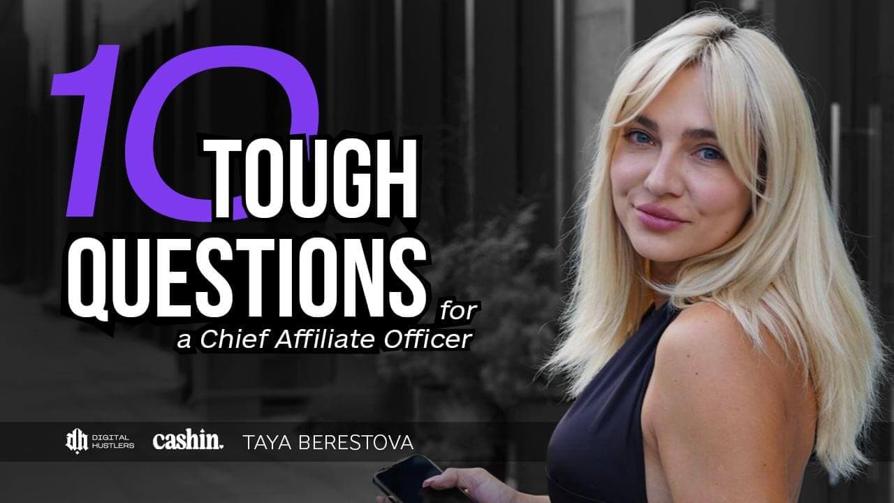 New iGaming Affiliate Program Cashin Partners: 10 Tough Questions Buyers Ask the Chief Affiliate Officer