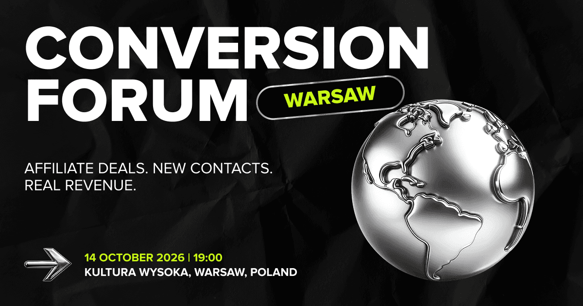Conversion Forum Warsaw 2026 poster