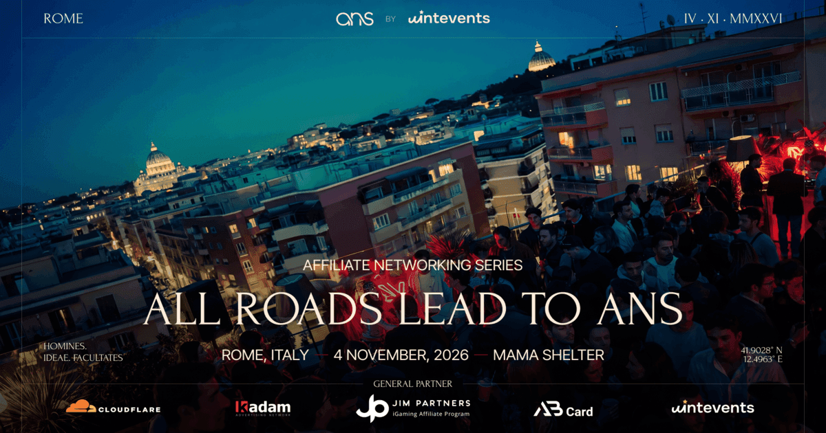 Affiliate Networking Series Rome 2026 poster