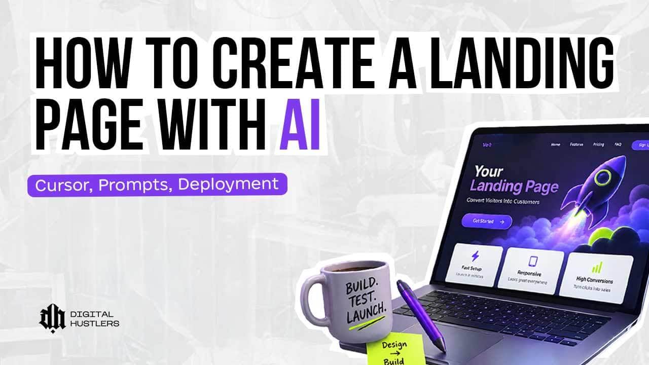 How to Quickly Build a Landing Page for Any Offer with AI: Cursor, Prompts, and Deployment