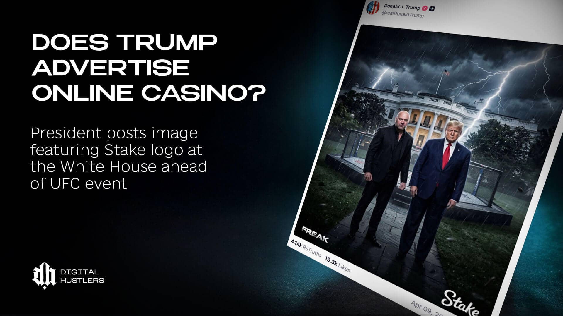 Does Donald Trump promote a casino?