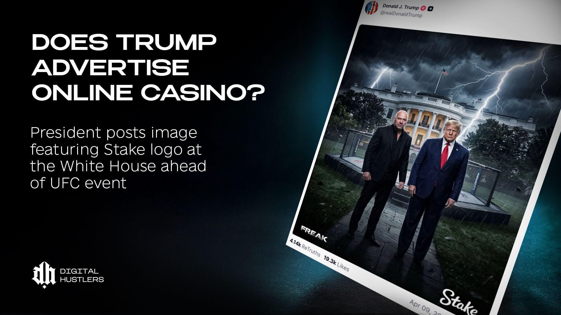 Does Donald Trump promote a casino?