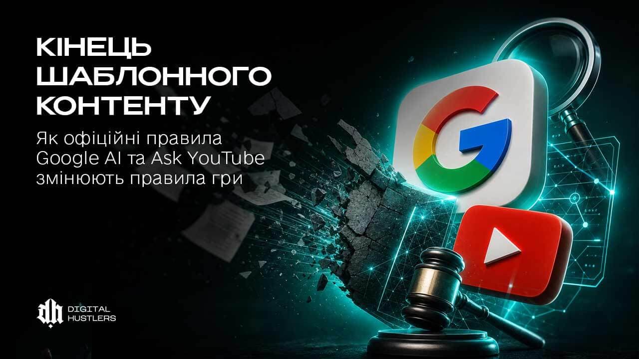 Кінець шаблонного контенту: Як офіційні правила Google AI та Ask YouTube змінюють правила гри