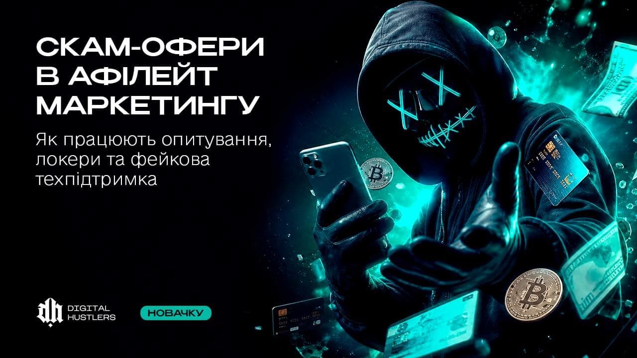 Скам-офери в афілейт маркетингу: як працюють опитування, локери та фейкова техпідтримка