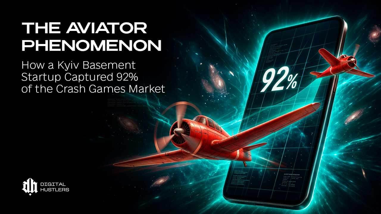 The Aviator Phenomenon: How a Kyiv Basement Startup Captured 92% of the Crash Games Market