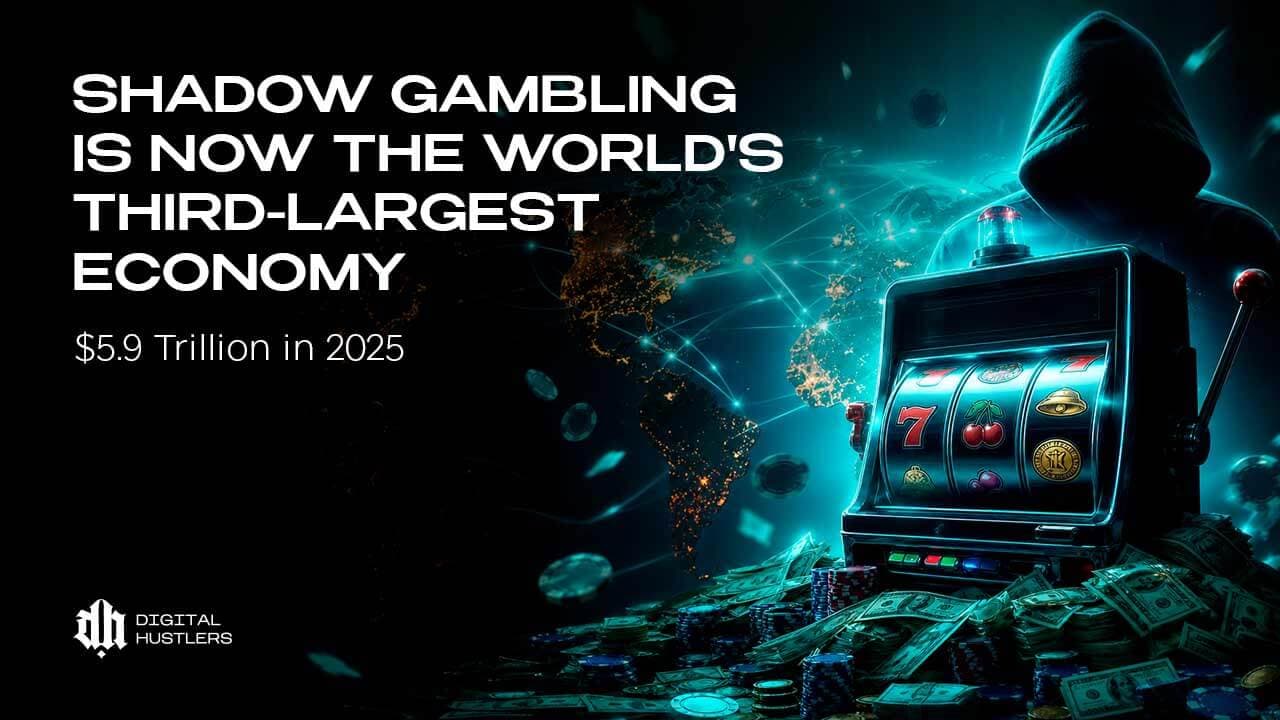 Shadow Gambling Is Now the World's Third-Largest Economy — $5.9 Trillion in 2025